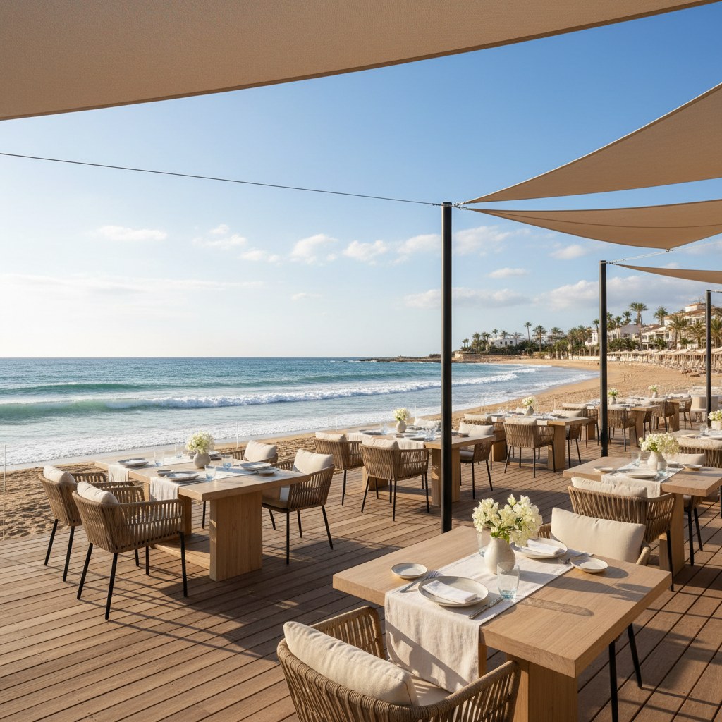 dune beach: beachfront elegance on the marbella coast