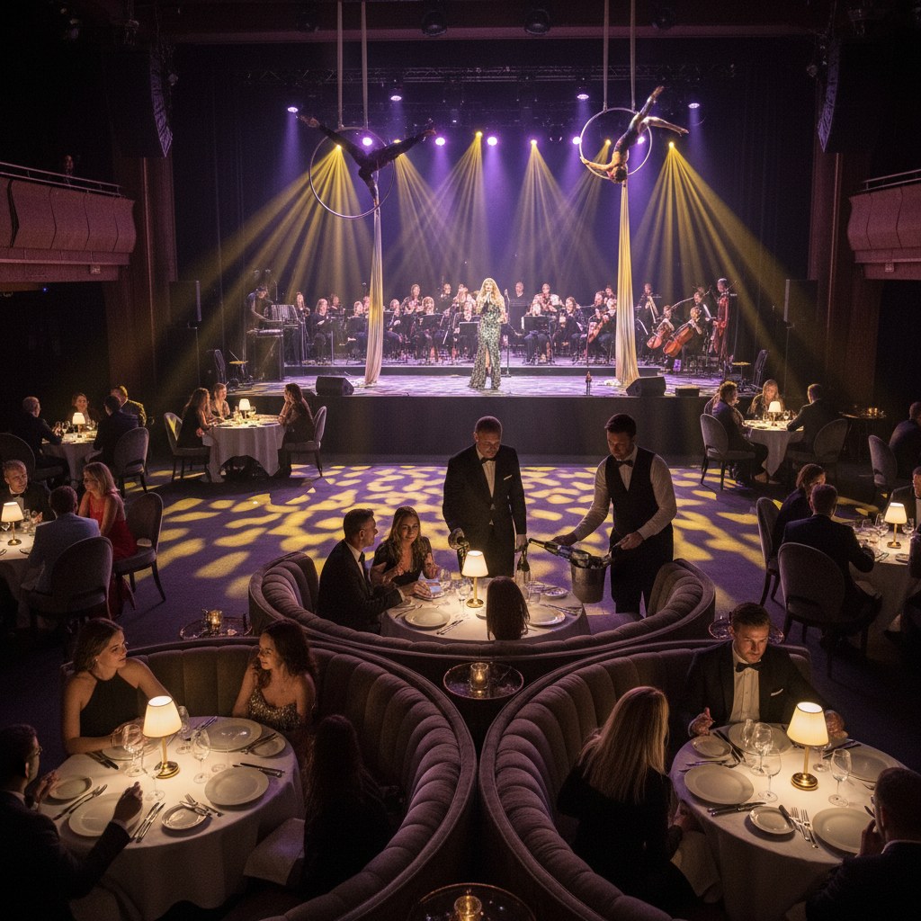 dinner shows and evening-long programs