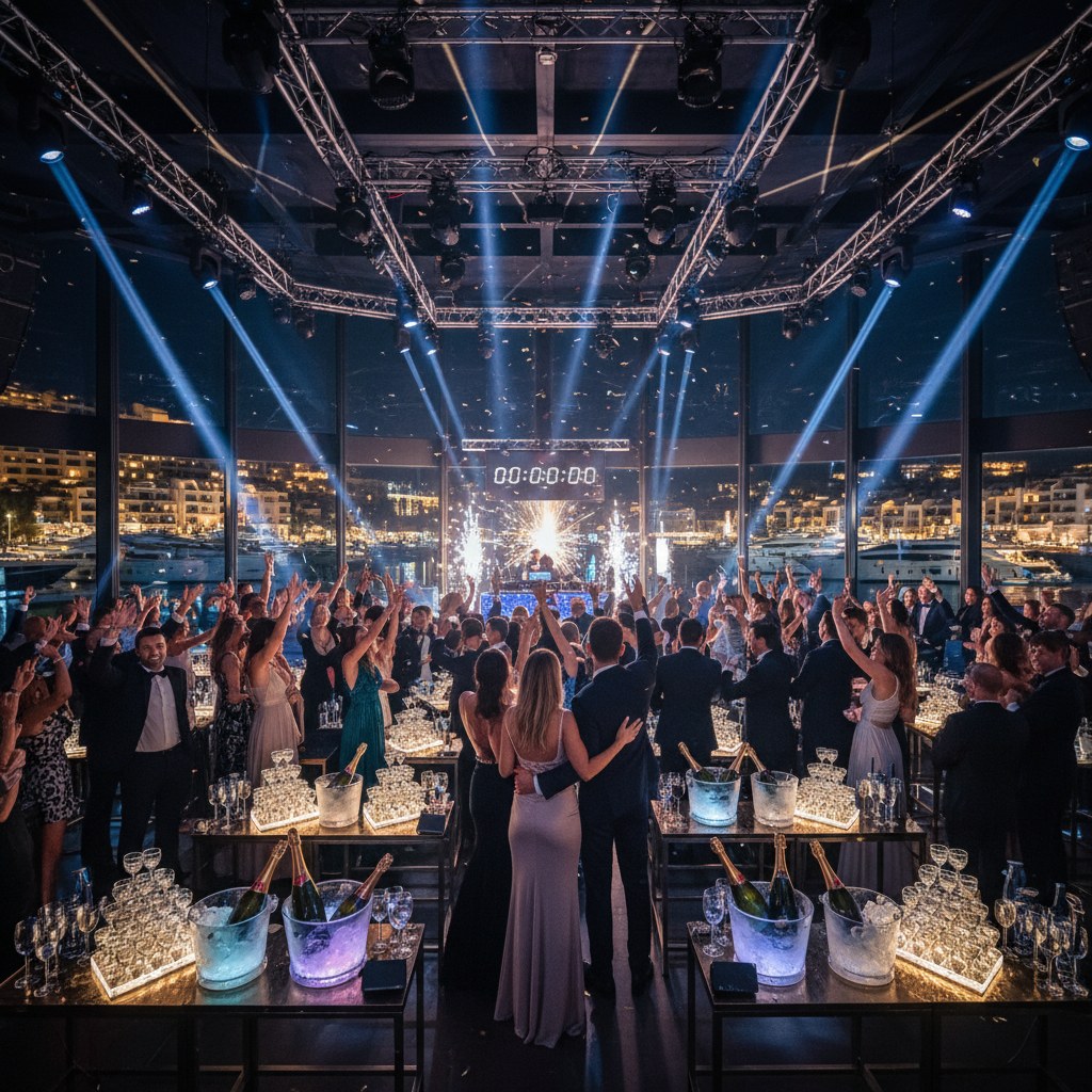 nightclub celebrations: dancing into the new year