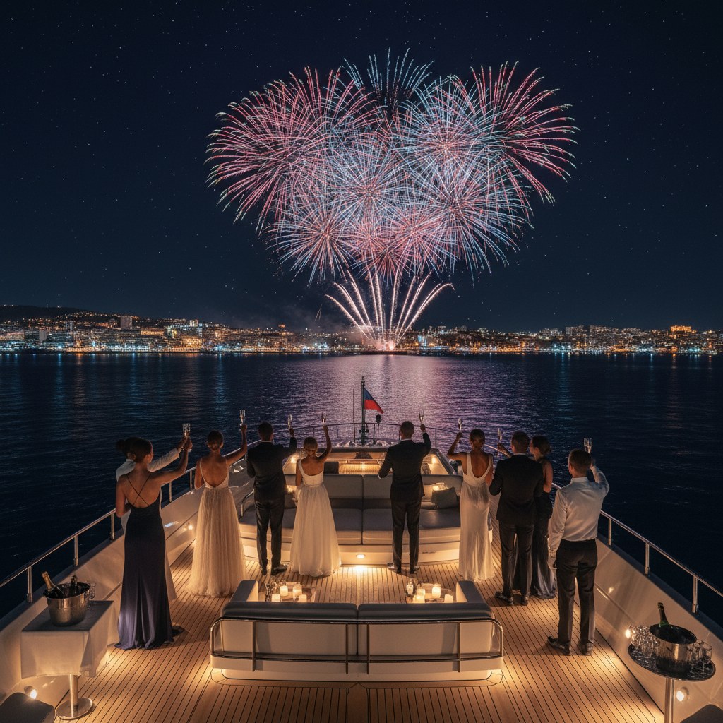 alternative nye experiences: yachts, private events, and beyond