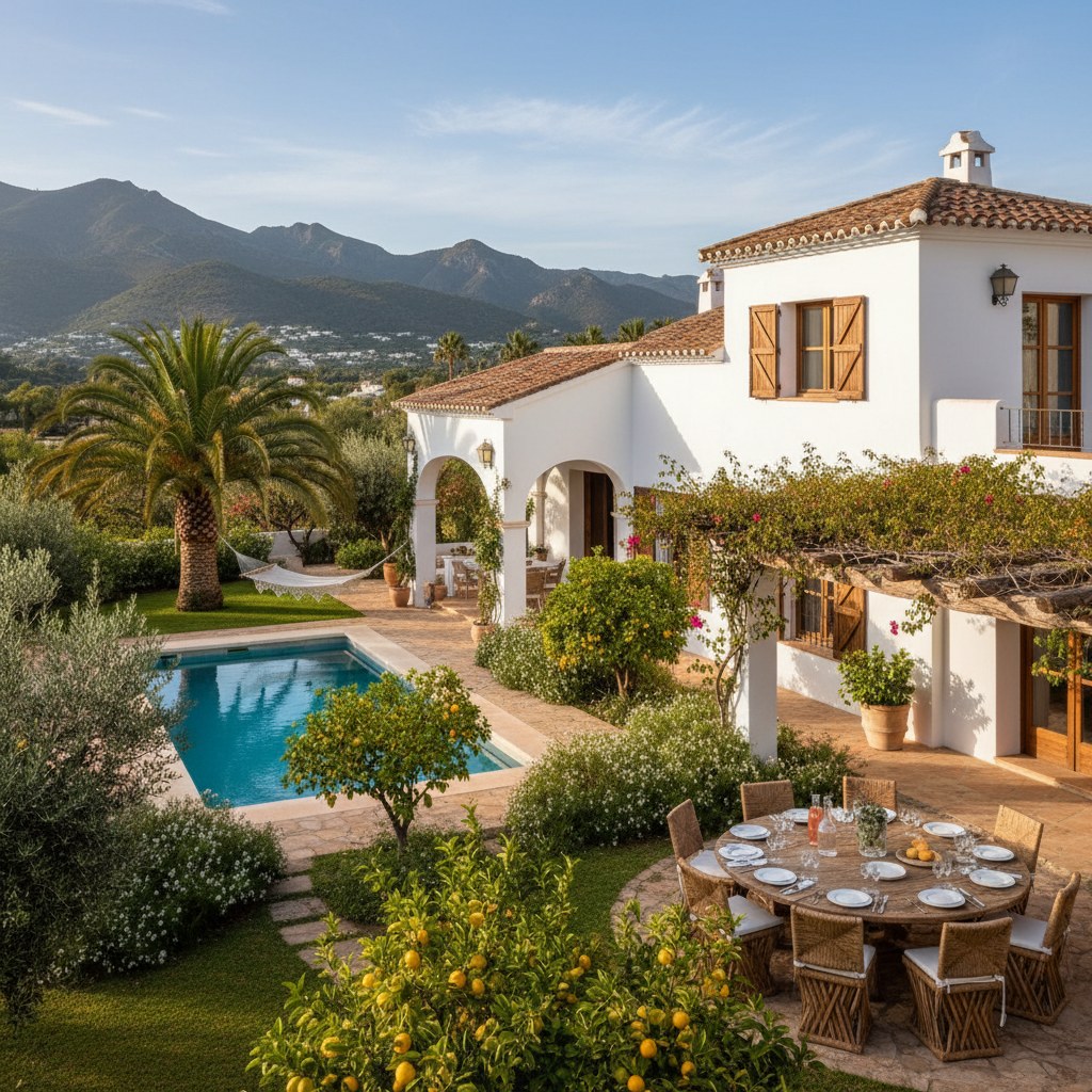 traditional villas and fincas in the ojén hills