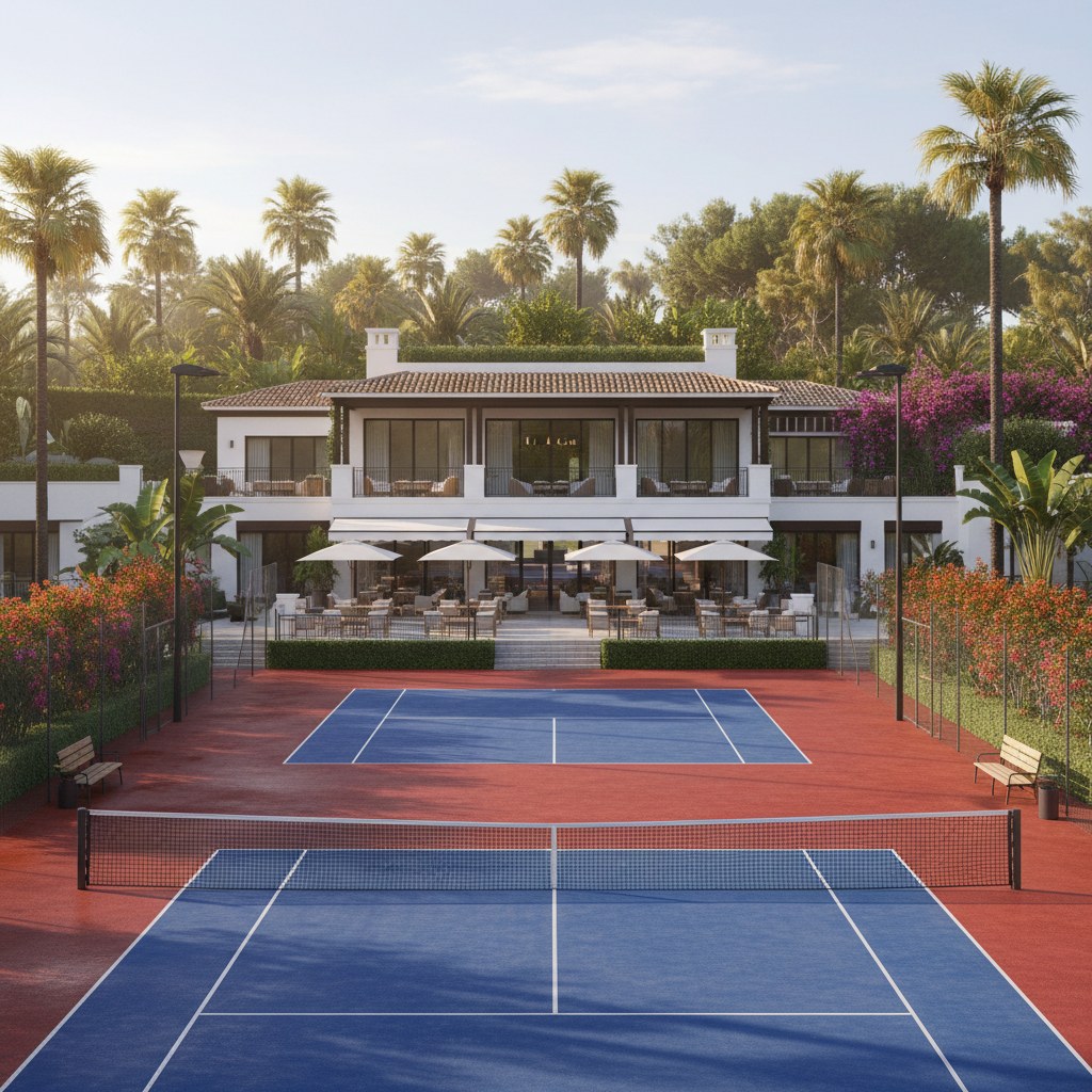 puente romano tennis club: where champions train