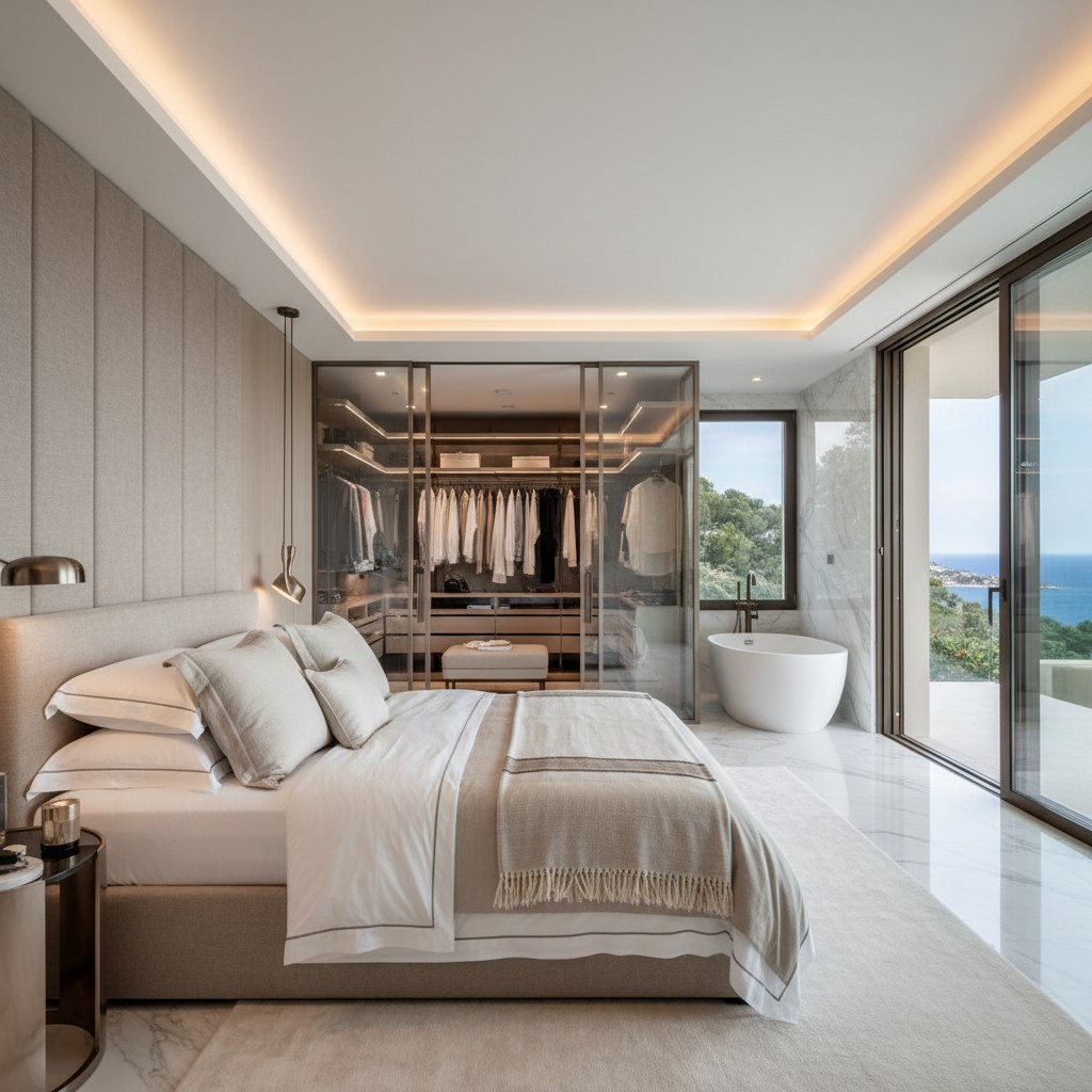 bedroom suites and private retreats