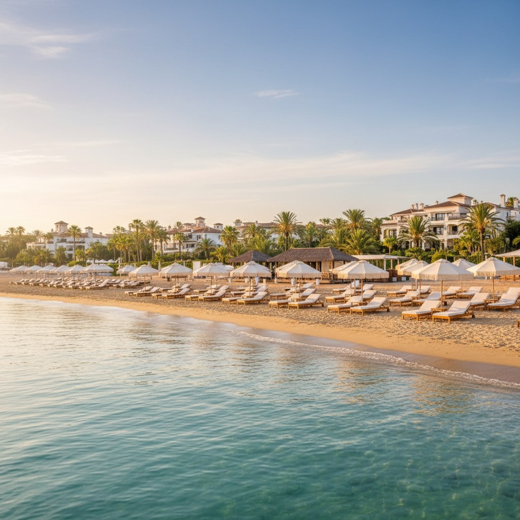 playa del duque: family-friendly elegance