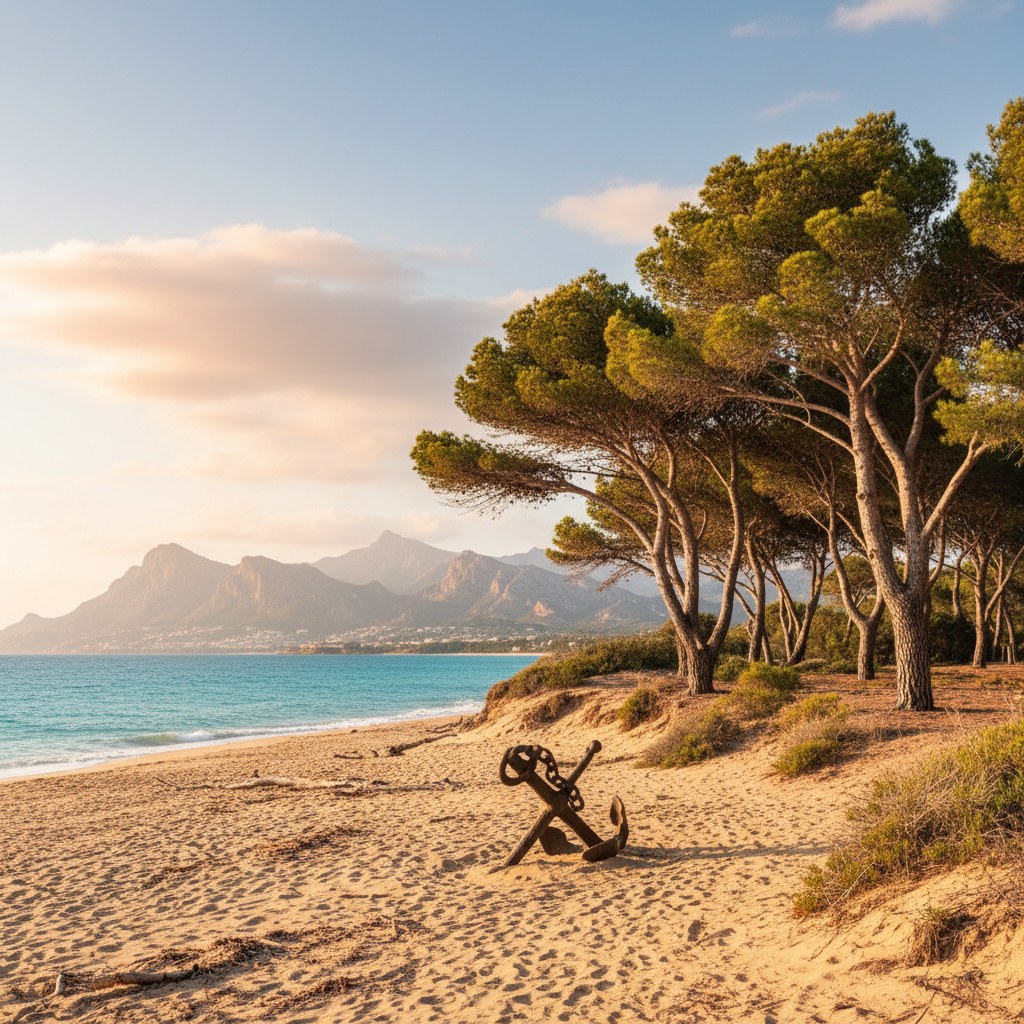playa nueva andalucía (playa del ancla): natural serenity