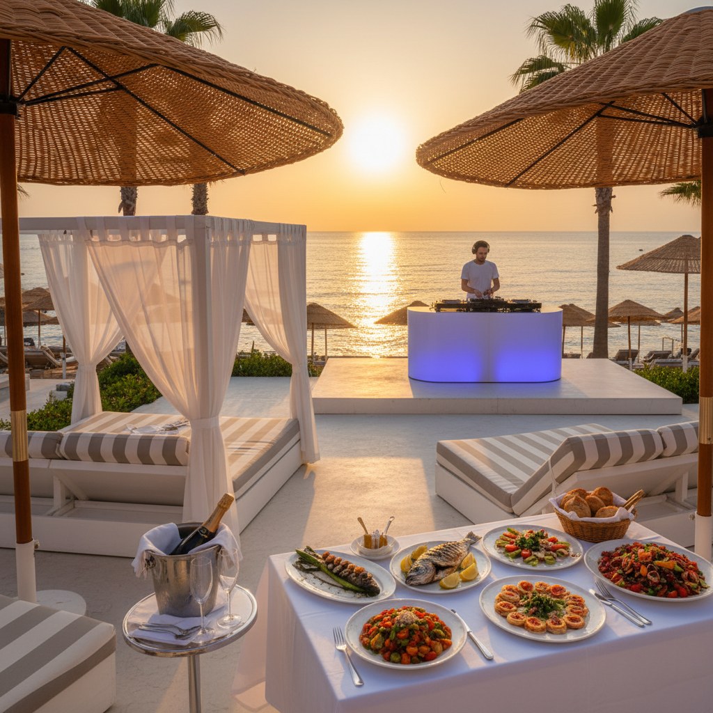 beach clubs and vip experiences