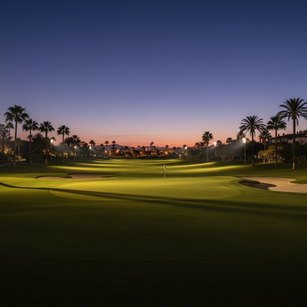 dama de noche: golf under the stars