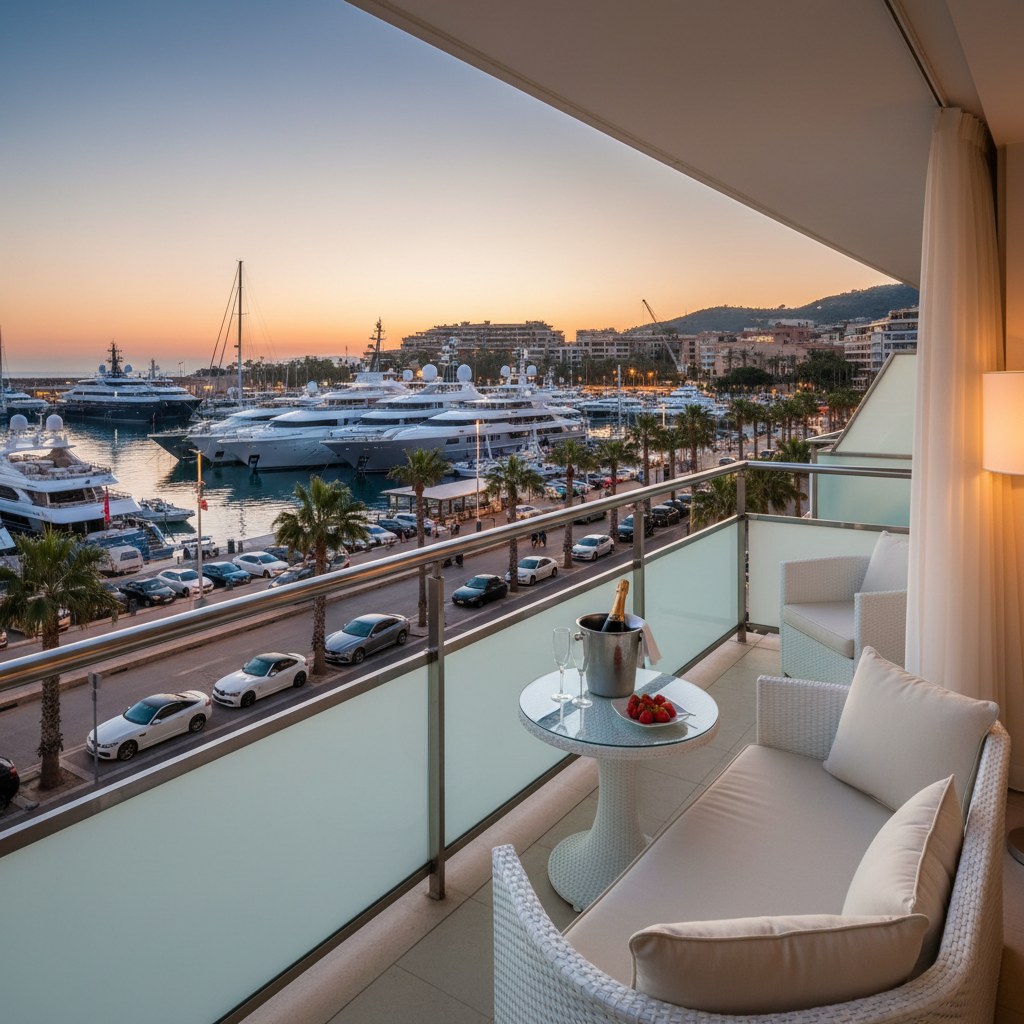 hotel benabola: marina-front positioning