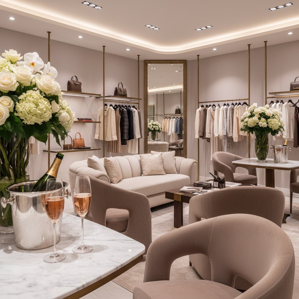 the shopping experience: service as art form