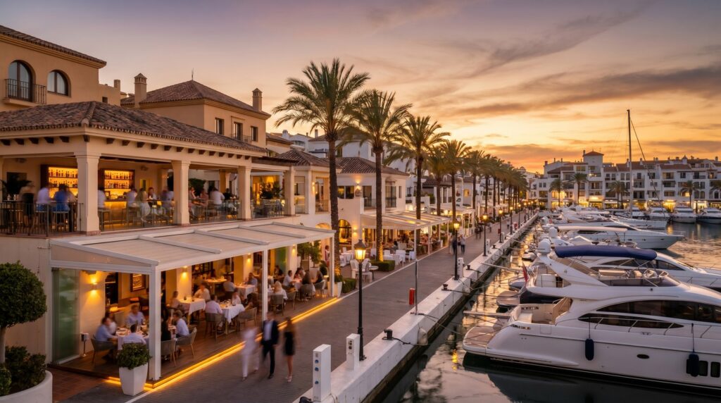 Puerto Banús nightlife, Puerto Banu00fas clubs