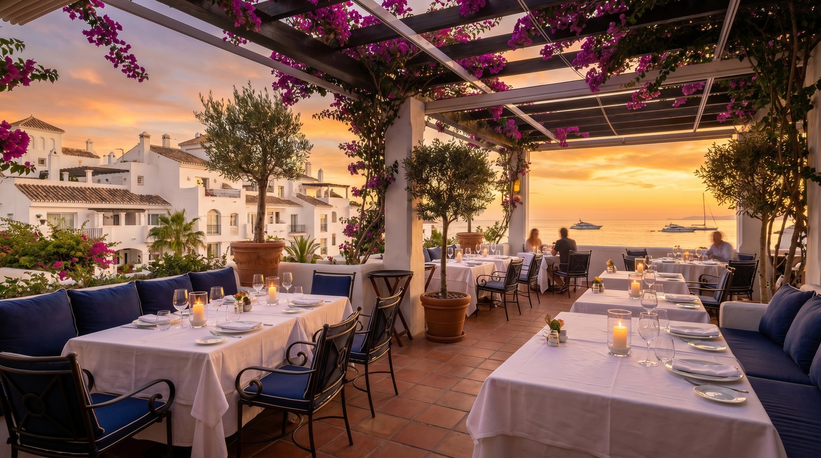 The 10 Most Romantic Restaurants in Marbella for Unforgettable Evenings - editorial view