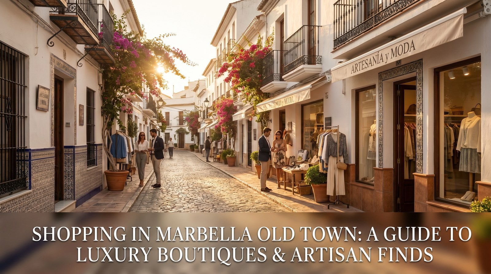 Marbella Old Town shopping in Marbella