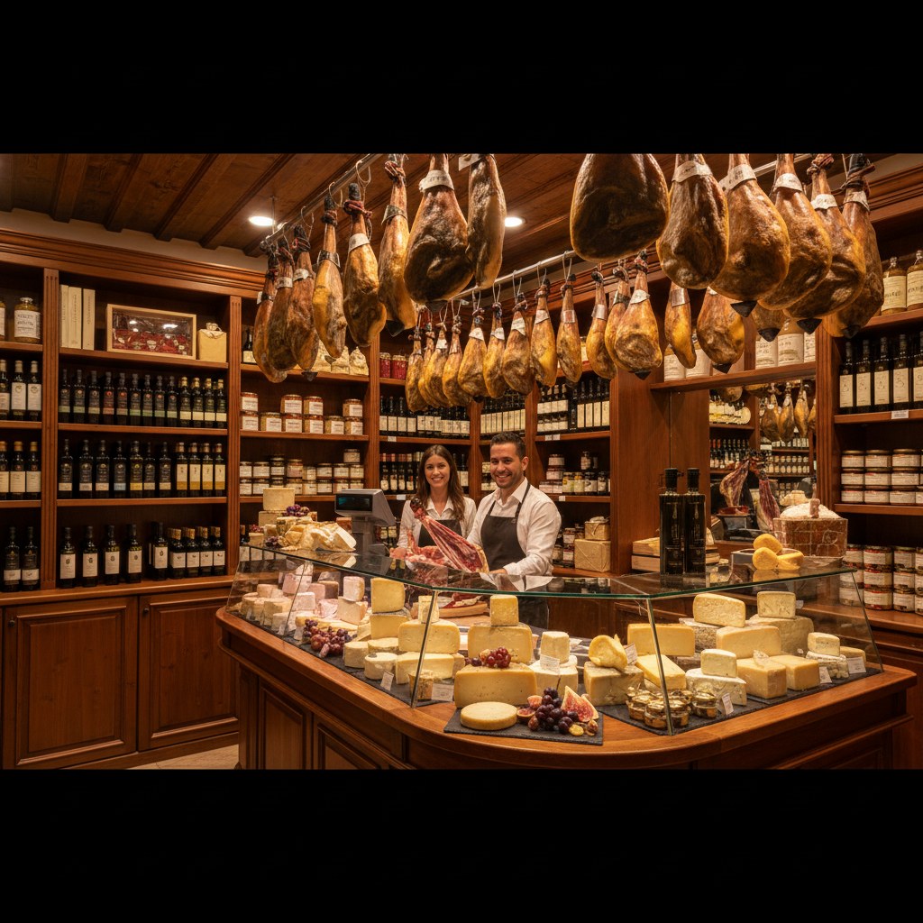 gourmet food shops: culinary souvenirs and everyday luxuries