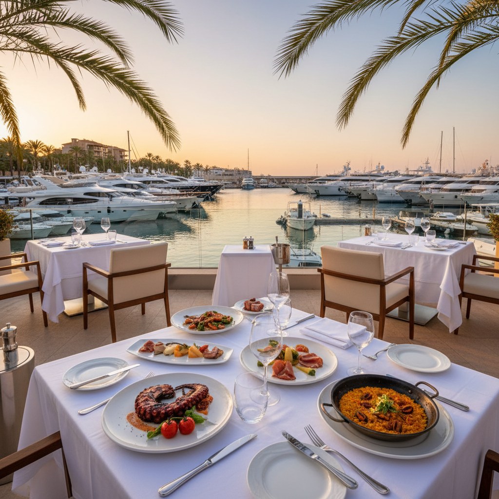 dining and refreshment between boutiques