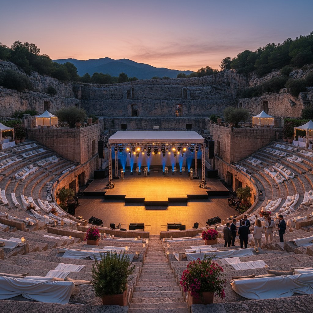 the venue: a natural amphitheatre like no other