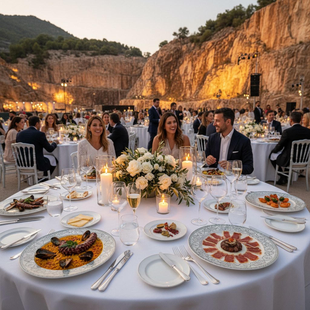 gastronomy: dining under the stars