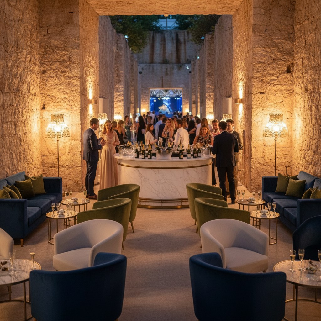 the social scene and celebrity appeal