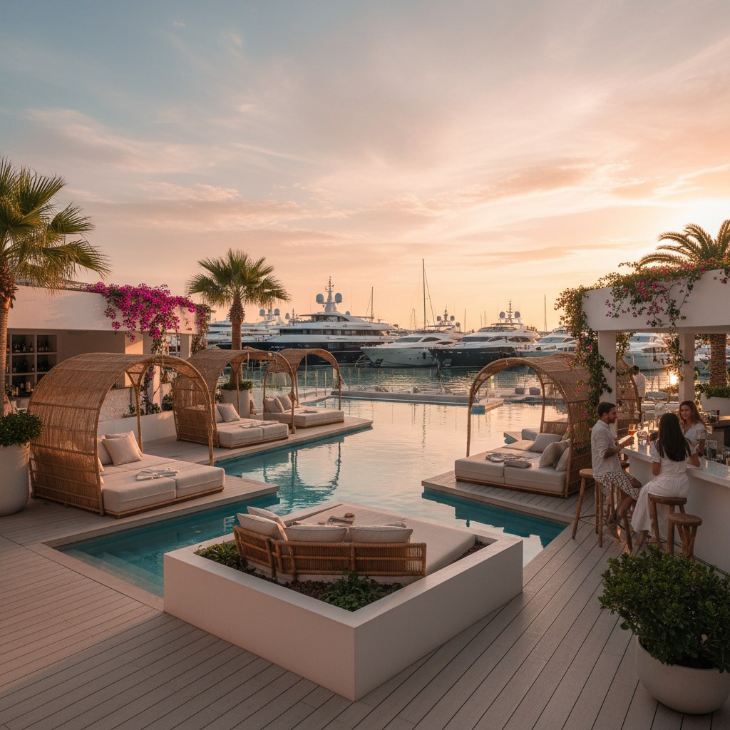 playa padre: bohemian elegance meets puerto banús