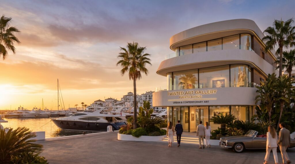 Twisted Art Gallery in Marbella