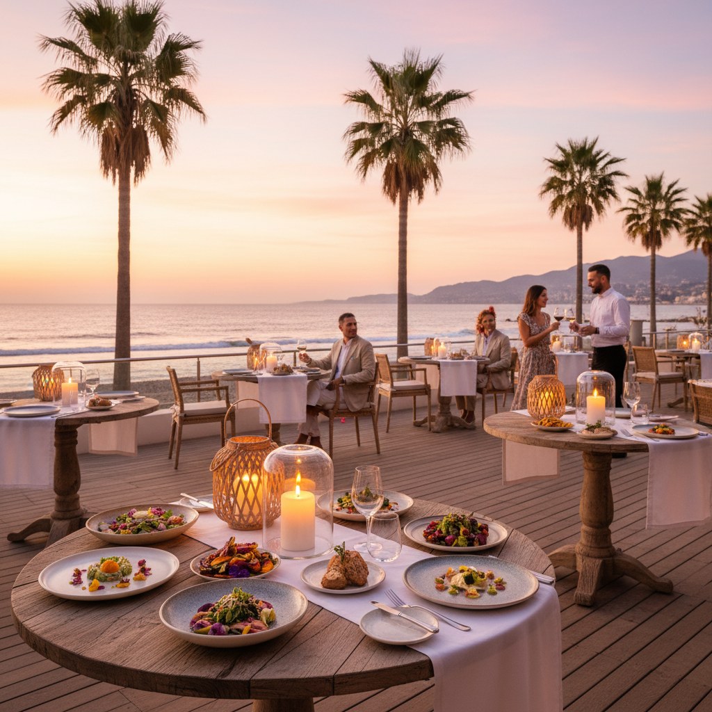 manuka marbella: beachfront organic dining