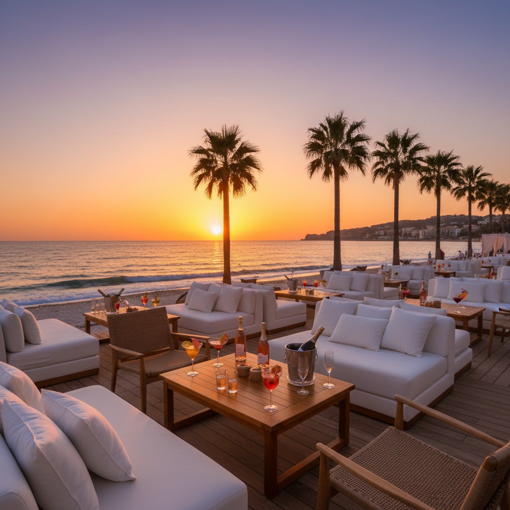 afternoon drinks with a view