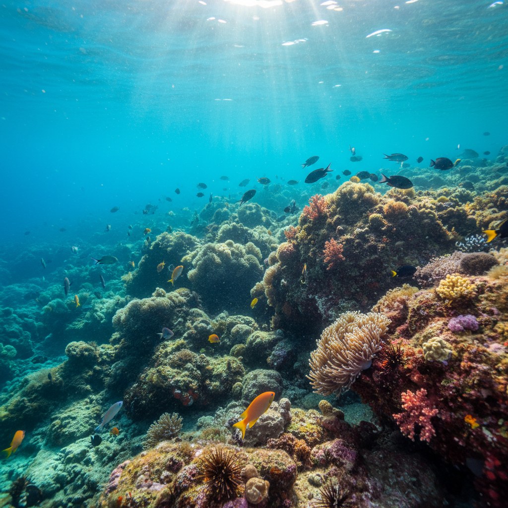 scuba diving and snorkeling: underwater marbella