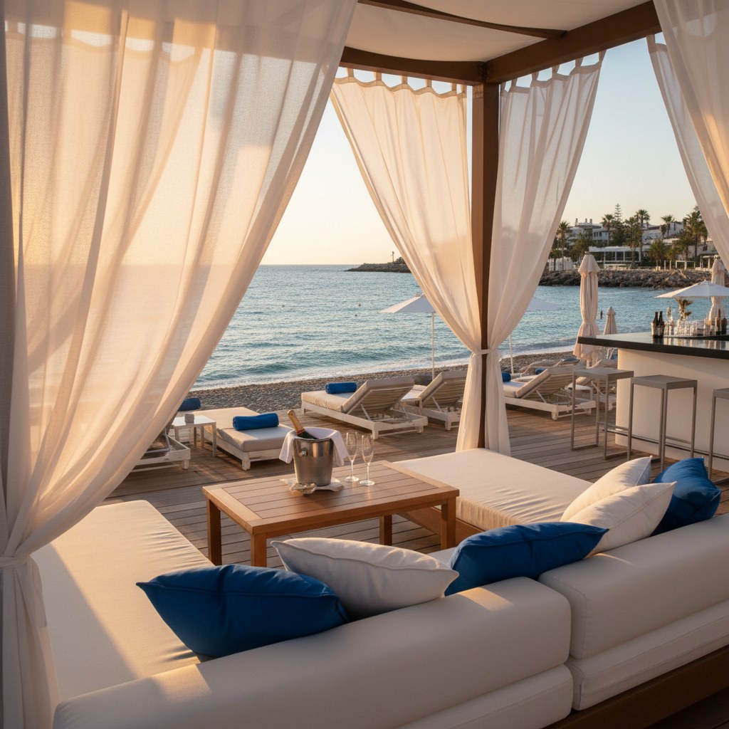 Mistral Beach beach club Marbella — view 5