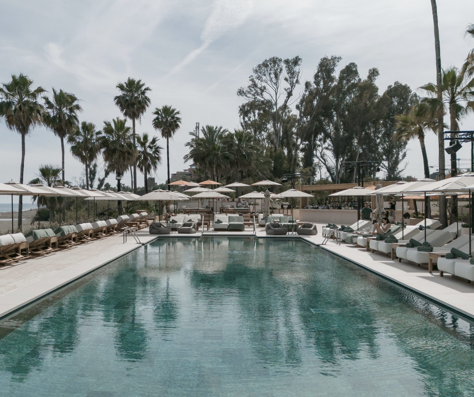 Sublim beach club Marbella — view 1